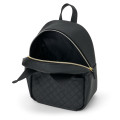 Japan Sanrio Original Face-shaped Backpack - Kuromi - 3