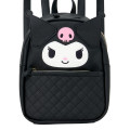 Japan Sanrio Original Face-shaped Backpack - Kuromi - 4