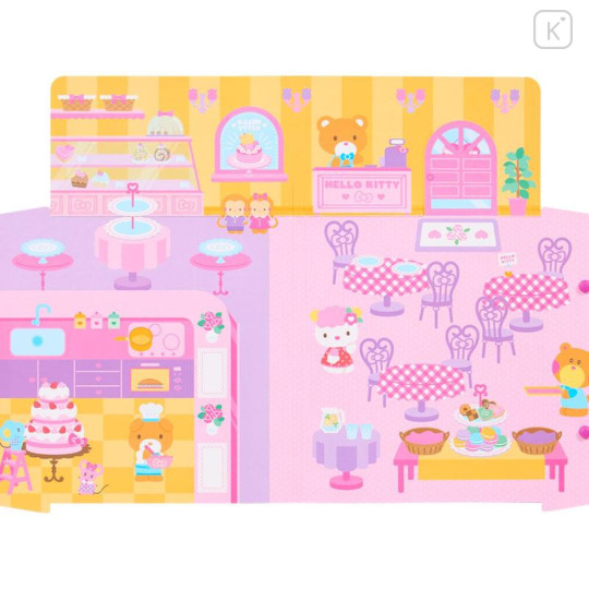 Japan Sanrio Original Playable Sticker Set - Dear Daniel & Hello Kitty & Hello Mimmy - 4