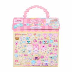 Japan Sanrio Original Playable Sticker Set - My Melody & My Sweet Piano