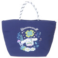 Japan Sanrio Rootote Deli Tote Bag - Cinnamoroll : Flower Fairy Navy - 1