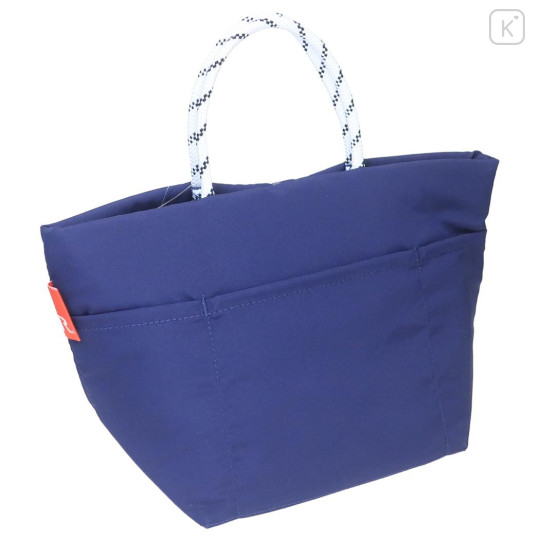 Japan Sanrio Rootote Deli Tote Bag - Cinnamoroll : Flower Fairy Navy - 2