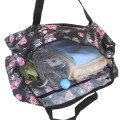 Japan Sanrio Travel Folding Boston Bag - My Melody 50th & Kuromi 20th Anniversary Black - 3