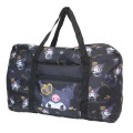 Japan Sanrio Travel Folding Boston Bag - Kuromi : 20th Anniversary Queen Black - 1