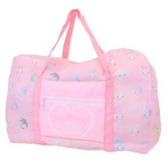 Japan Sanrio Travel Folding Boston Bag - My Melody : 50th Anniversary Pink