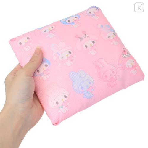 Japan Sanrio Travel Folding Boston Bag - My Melody : 50th Anniversary Pink - 5