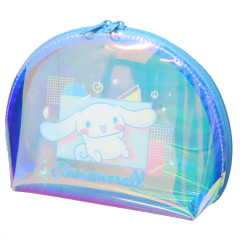 Japan Sanrio Aurora Clear Cosmetic Pouch - Cinnamoroll