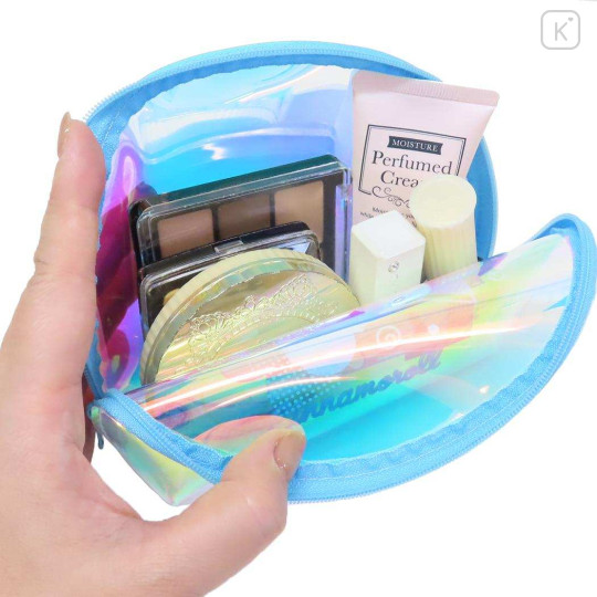 Japan Sanrio Aurora Clear Cosmetic Pouch - Cinnamoroll - 3