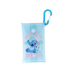 Japan Disney Clear Multi Case (S) - Scrump & Stitch : Enjoy Time Together