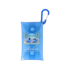 Japan Disney Clear Multi Case (S) - Stitch : Relax