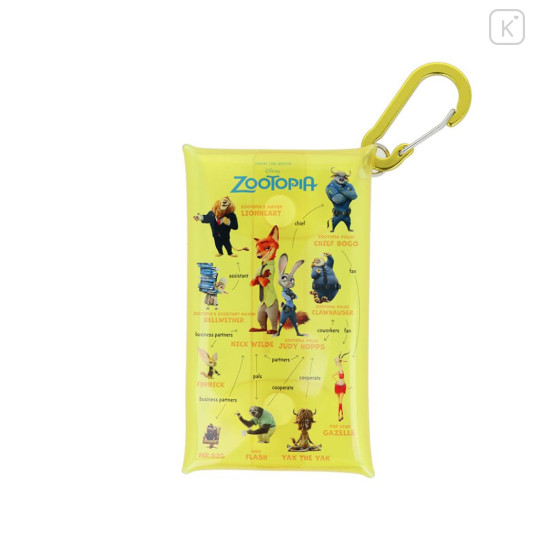 Japan Disney Clear Multi Case (S) - Zootopia : Characters - 1