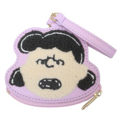 Japan Peanuts Embroidery Mini Pouch Bag Charm - Lucy