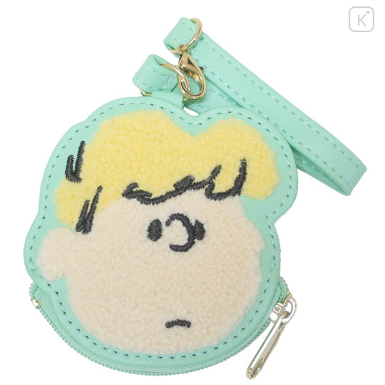 Japan Peanuts Embroidery Mini Pouch Bag Charm - Schroeder - 1