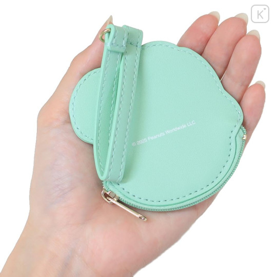 Japan Peanuts Embroidery Mini Pouch Bag Charm - Schroeder - 2