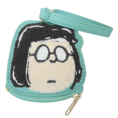 Japan Peanuts Embroidery Mini Pouch Bag Charm - Marcie