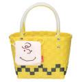 Japan Peanuts Rootote Basket Tote Bag With Pouch - Charlie Brown - 1
