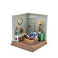 Japan Disney Store LED Light Clock Miniature Figure - Scrump & Stitch : Stitch Day Collection - 1