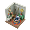 Japan Disney Store LED Light Clock Miniature Figure - Scrump & Stitch : Stitch Day Collection - 6