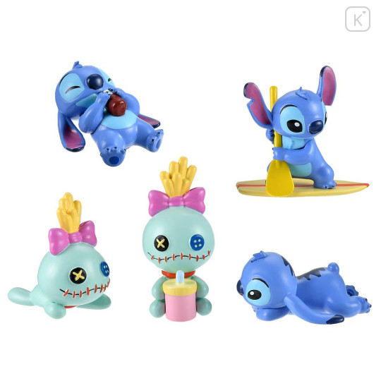 Japan Disney Store Secret Mascot Figure - Scrump & Stitch : Stitch Day Collection Blind Box - 2