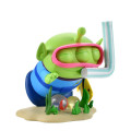 Japan Disney Store Mascot Figure - Little Green Men Aliens : Summer Figure Diving - 4