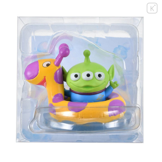 Japan Disney Store Mascot Figure - Little Green Men Aliens : Summer Figure Giraffe Float - 6