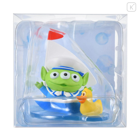 Japan Disney Store Mascot Figure - Little Green Men Aliens : Summer Figure Yacht - 6
