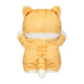 Japan Mofusand Standing Mascot Plush Toy - Workplace Intervention Team Nyan Cat : Orange Brown White - 8