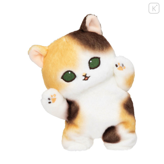 Japan Mofusand Standing Mascot Plush Toy - Workplace Intervention Team Nyan Tortoiseshell Cat : Calico - 1