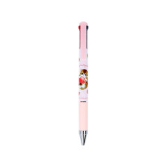 Japan Mofusand Juice Up 3 Multi Gel Pen - Fruit Cat : Peach
