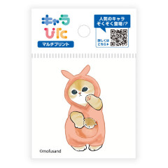 Japan Mofusand Charapita Iron Print Mini - Cat : Rabbit Nyan