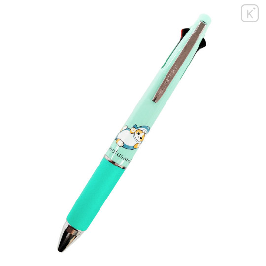 Japan Mofusand Jetstream 4&1 Multi Pen + Mechanical Pencil - Cat : Shark Nyan Mint - 1