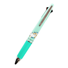 Japan Mofusand Jetstream 4&1 Multi Pen + Mechanical Pencil - Cat : Shark Nyan Mint
