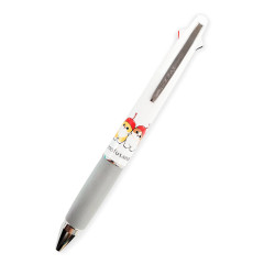 Japan Mofusand Jetstream 4&1 Multi Pen + Mechanical Pencil - Fruit Cat : Cherry Nyan White