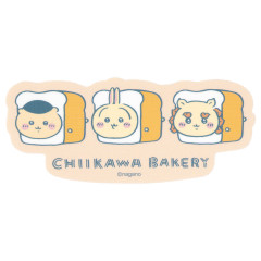 Japan Chiikawa Vinyl Sticker - Kurimanju & Shisa & Usagi : Chiikawa Bakery Bread Trio