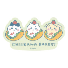 Japan Chiikawa Vinyl Sticker - Chiikawa & Hachiware & Usagi : Chiikawa Bakery Sandwich