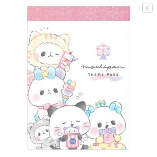 Japan Mochimochi Panda Mini Notepad - Amusement Park Sweets - 1