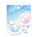 Japan Mochimochi Panda Mini Notepad - Amusement Park Cups Saucer Ride - 1