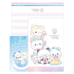 Japan Mochimochi Panda Letter Writing Set - Amusement Park Sweets