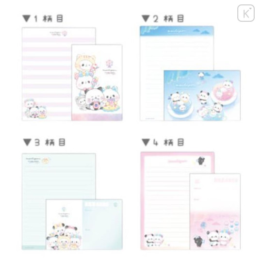 Japan Mochimochi Panda Letter Writing Set - Amusement Park Sweets - 2