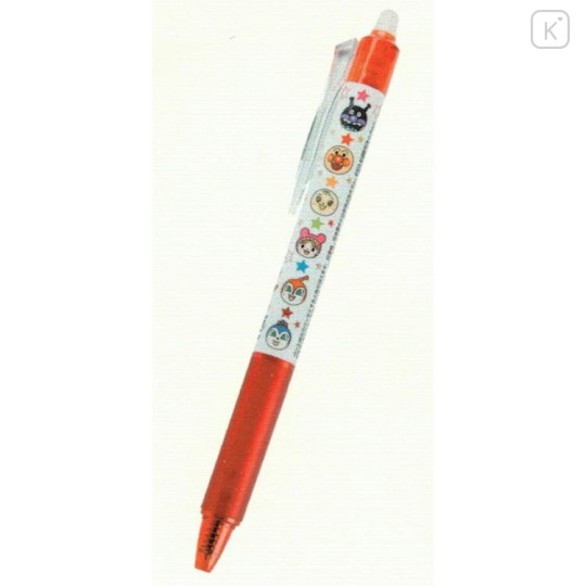 Japan Anpanman FriXion Ball Knock Erasable Gel Pen - Red - 1