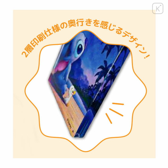 Japan Disney Acrylic Keychain - Stitch : Movie Scene Star Night - 2