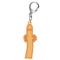 Japan Moomin Acrylic Keychain - Hattifatteners : Glow in the Dark Orange