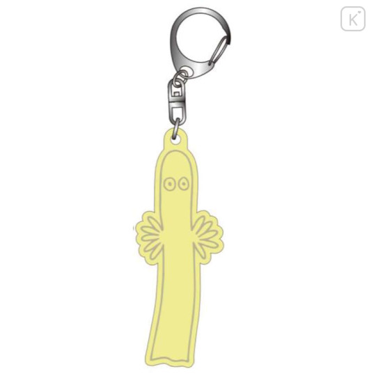 Japan Moomin Acrylic Keychain - Hattifatteners : Glow in the Dark Yellow - 1
