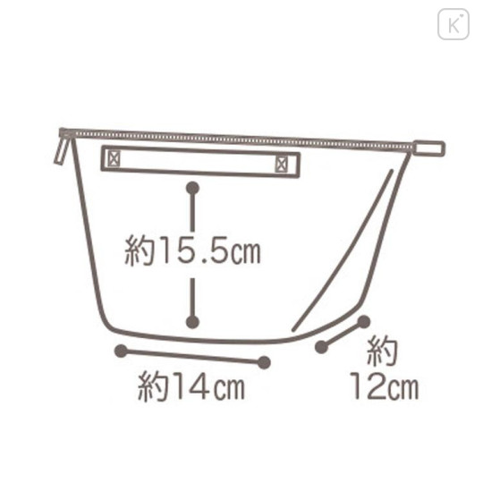 Japan San-X Insulated Cooler Lunch Pouch - Sumikko Gurashi - 5