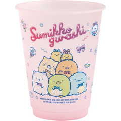 Japan San-X Color Changing Plastic Cup - Sumikko Gurashi : Pink