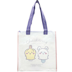 Japan Chiikawa Souvenir Eco Shopping Bag - Momonga & Usagi