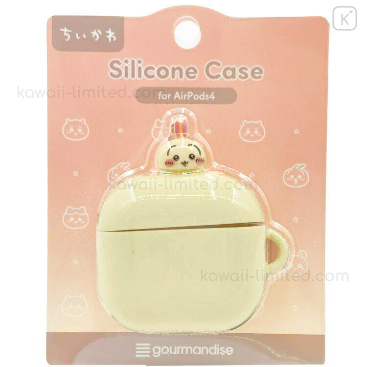 Japan Chiikawa AirPods 4 Silicone Case - Usagi : Smile