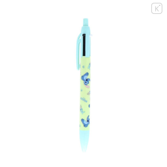 Japan Disney 2+1 Multi Ballpoint Pen & Mechanical Pencil - Scrump & Stitch : Mint - 1