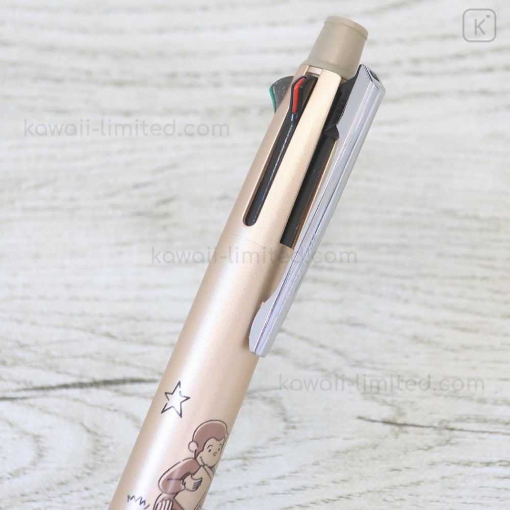 Japan Curious George Jetstream 4&1 Multi Pen + Mechanical