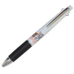 Japan Tom and Jerry Jetstream 4&1 Multi Pen + Mechanical Pencil - Tom & Jerry : White